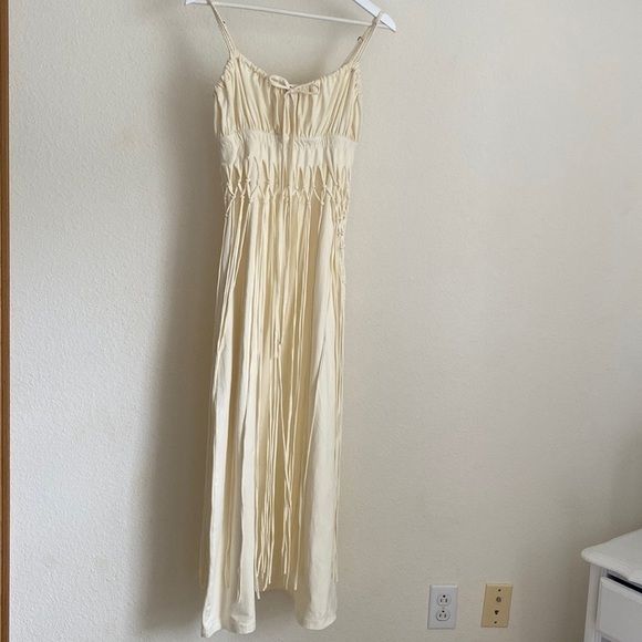TimJan Design Dionysus Cream Dress XS - Picture 3 of 14
